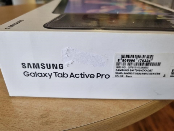 Tablet Samsung Galaxy Tab Active Pro 4G und Wifi SM-545NZKADBT